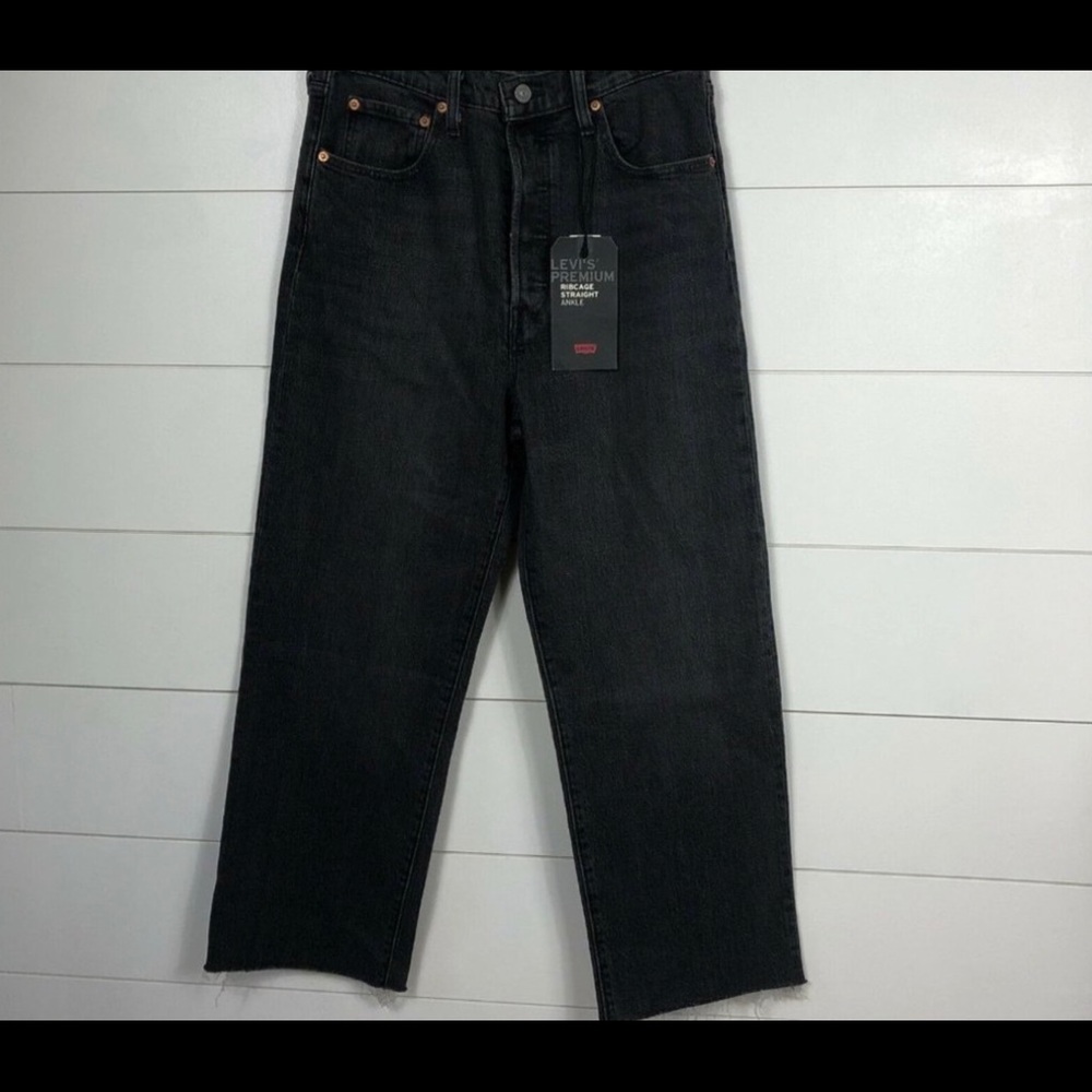 Levi’s Sz 30 Jeans Ribcage Straight Ankle Crop NWT